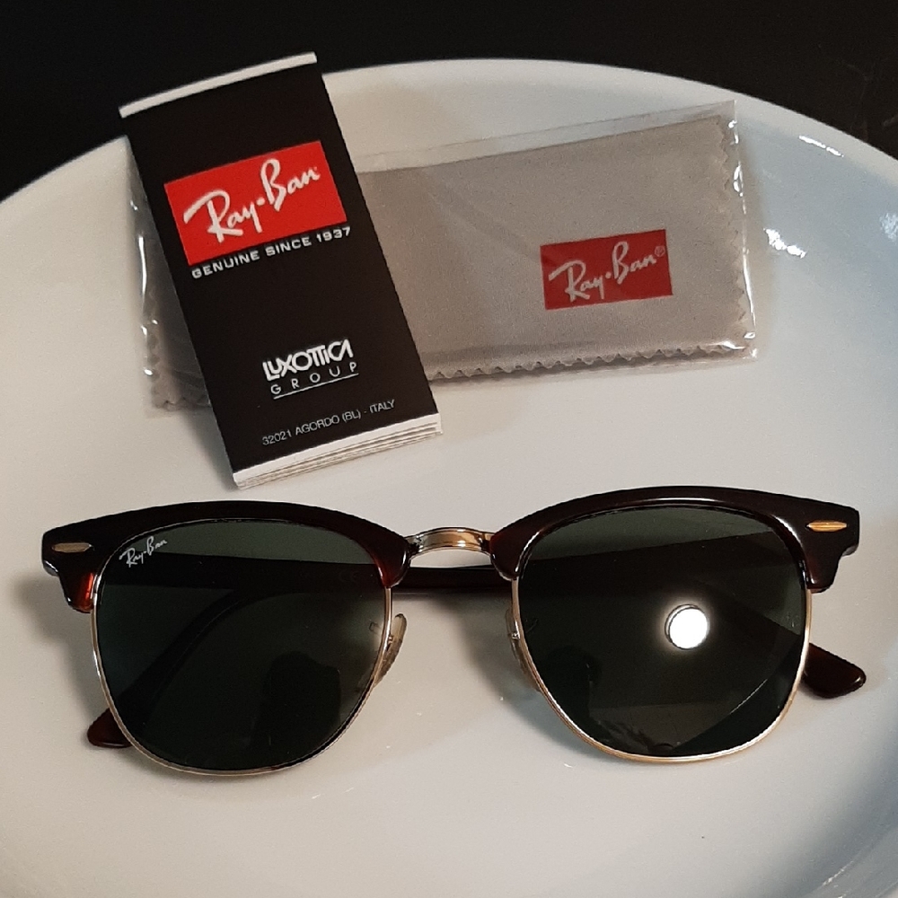 NWT Ray-Ban RB3016 Clubmaster Classic Sunglasses